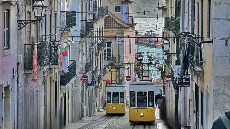 Tram e Miradouros di Lisbona