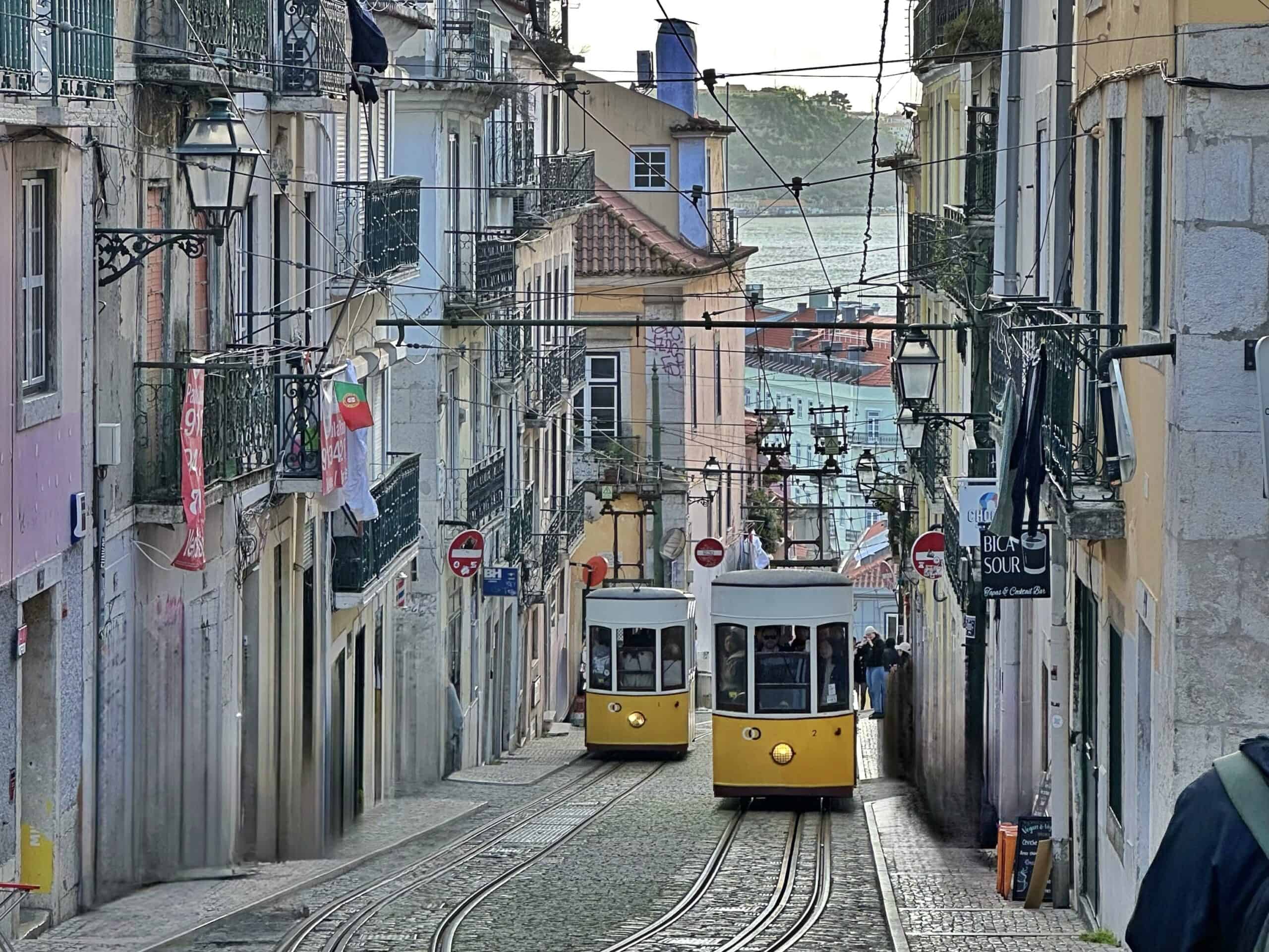 Tram e Miradouros di Lisbona